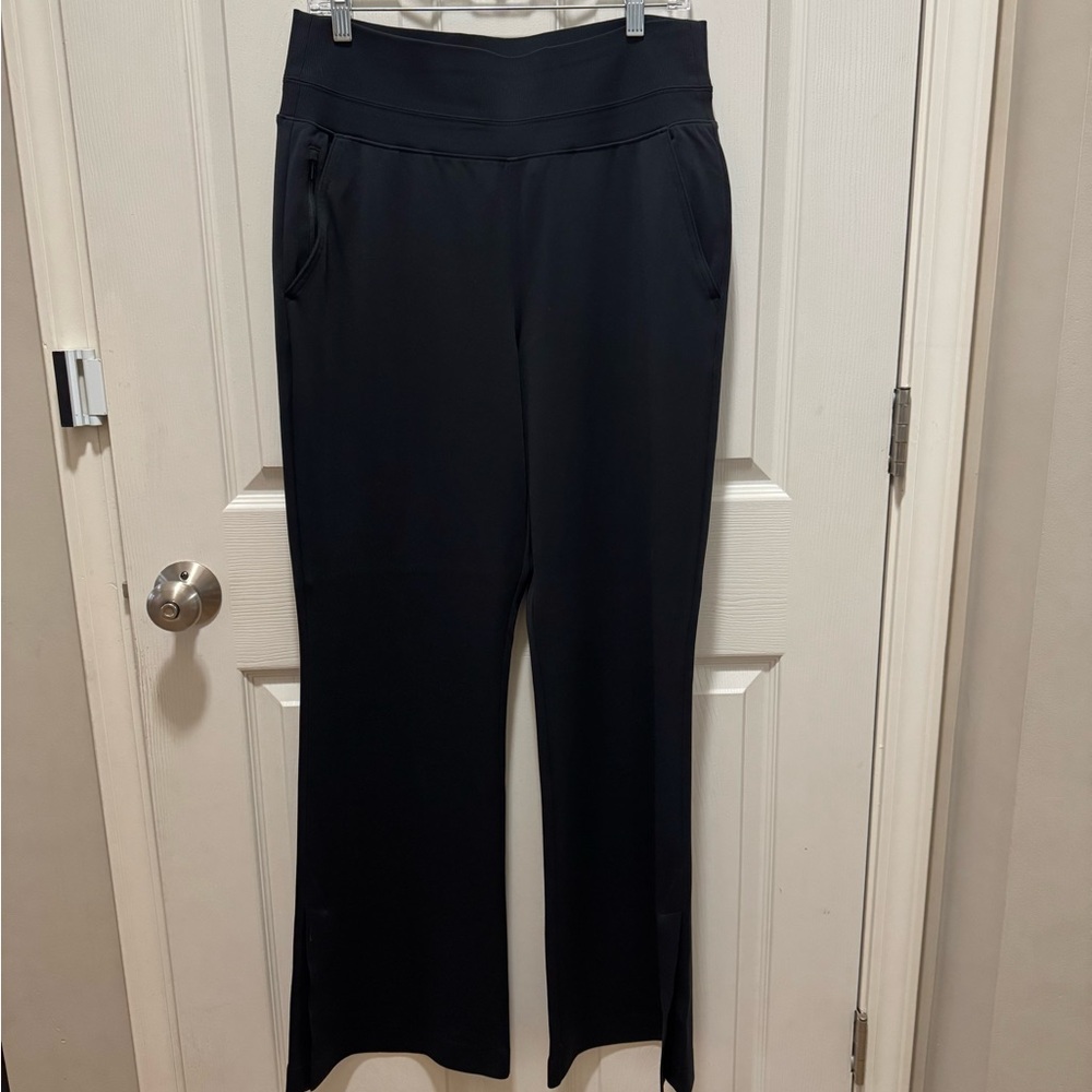 Athleta Black Boot-Cut Pull-On Pants